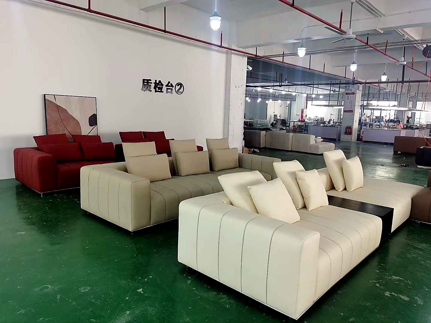 Foshan Demi Furniture Furniture Finishing Line and Needle Detection System